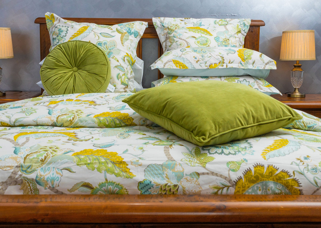 Green Quilt Cover Set