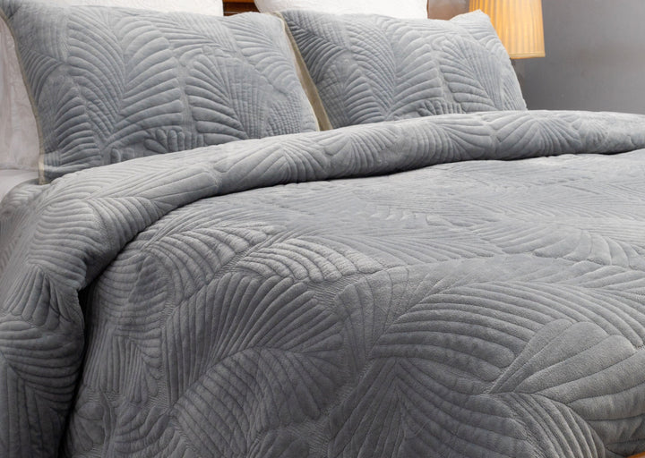 Silver Grey Bedding Set 